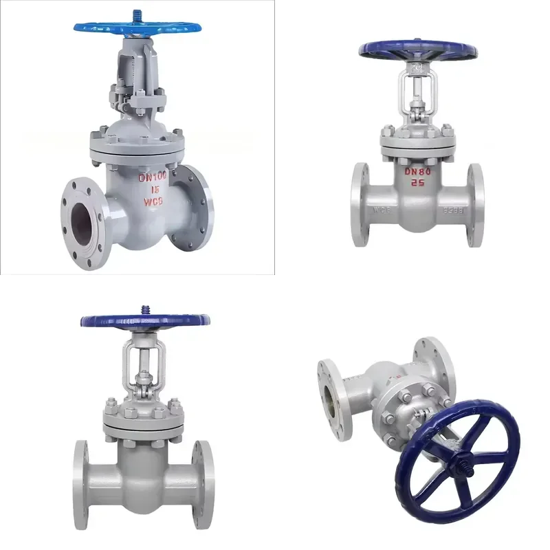 Hanqian Heavy Cast Steel Hard Seal Wedge Flange Gate Valve Manual High Temperature and High Pressure Water Service