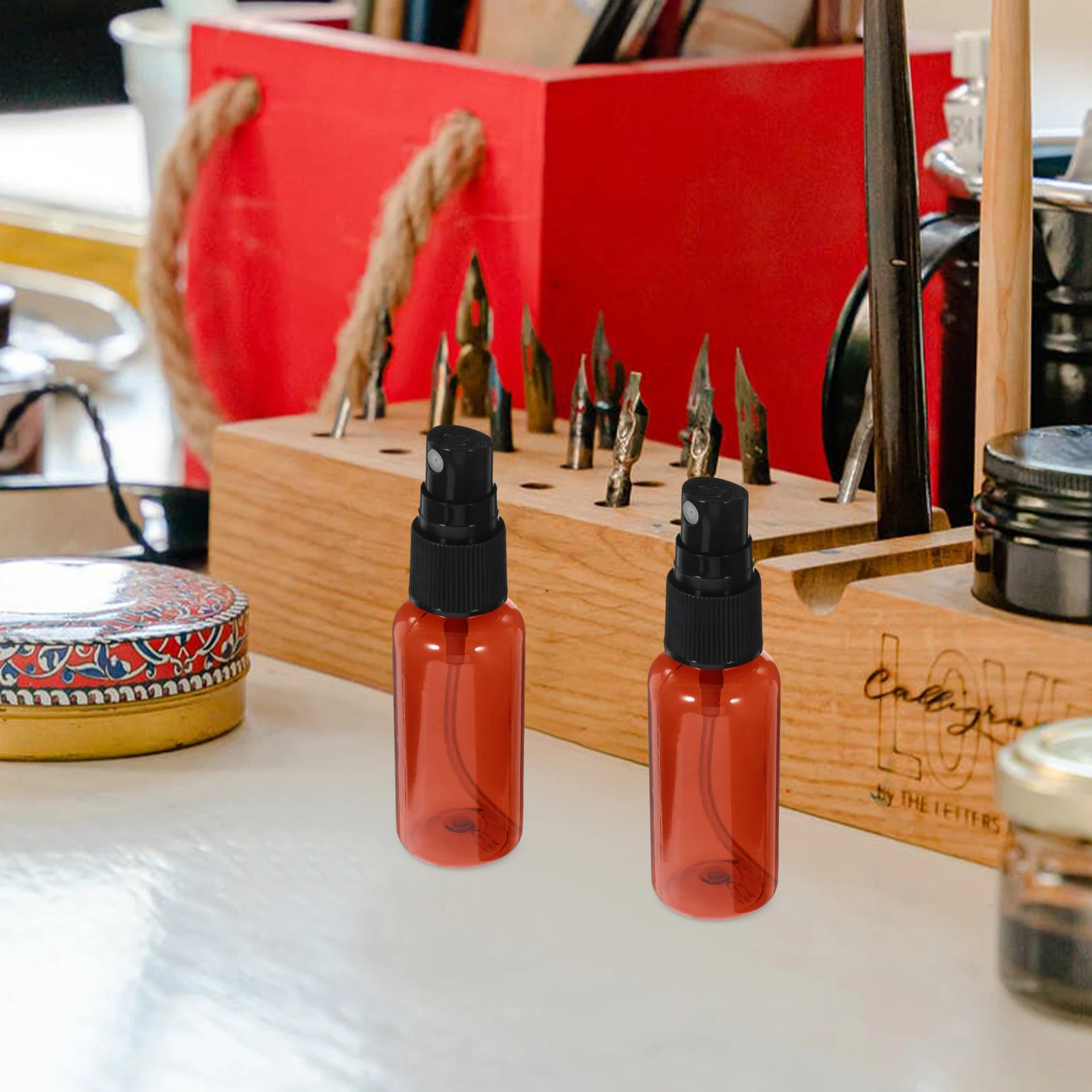 20 Pcs Spray Bottle Skin Care Little Essential Oil Make up Small Pump Dispenser Refillable Perfume Eco-friendly