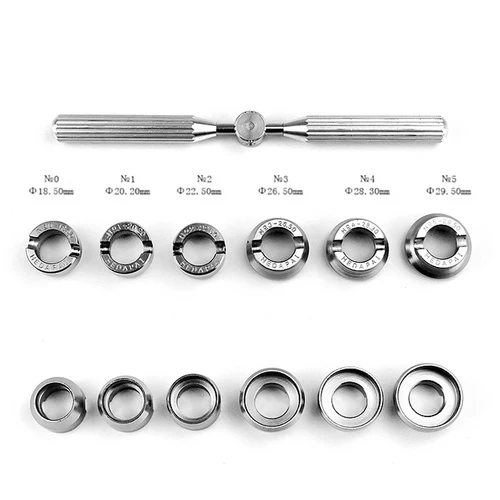 Imagen 2 del producto Para abridor de cubierta trasera de reloj Rolex para Tudor para SEIKO funda trasera de reloj fácil abierta herramientas de reparación de relojes para fondo de tornillo ranurado 5537