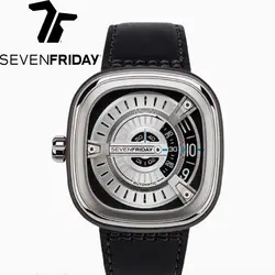 SEVENFRIDAY watch M series square large dial watch M1/01 waterproof fashion watch men's automatic mechanical watches sevenfriday