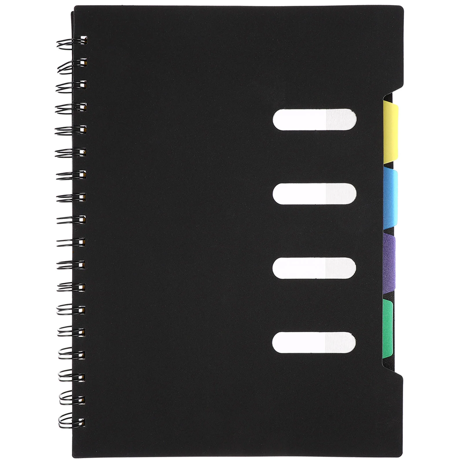 

Ruled Notebook Lined Paper Spiral The Journal Hardcover Planner Memo Wide Pocket Sized