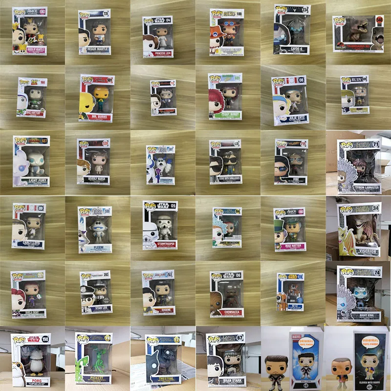 Funko Pop Vinyl Figurine Alice Rudy Rex Star Wars Chewbacca Eugene Duela Dent Gift Toy Model Anime Figures Collect Ornaments