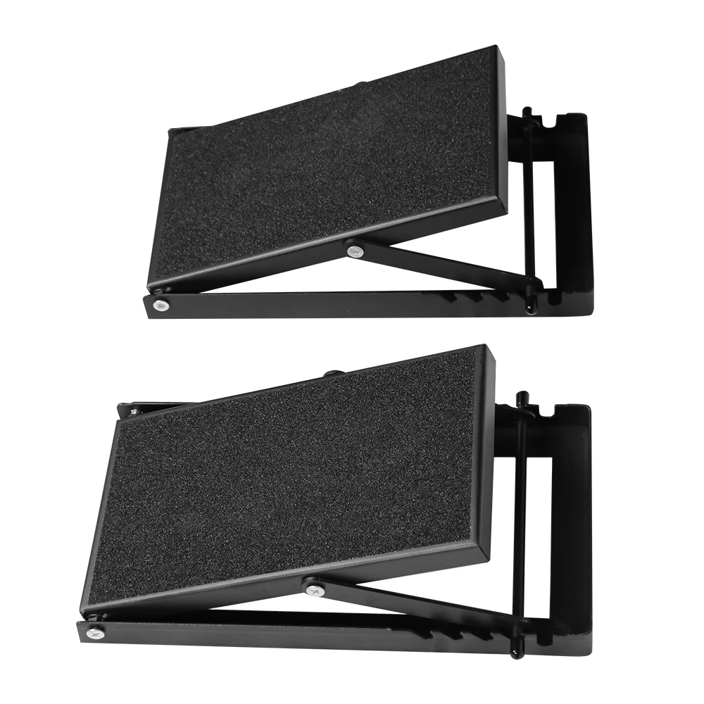 【Hot】Custom Anti-Slip Leg Exercise Adjustable Incline Steel Slant Board Squat Wedge Set For Squat Calf Stretching