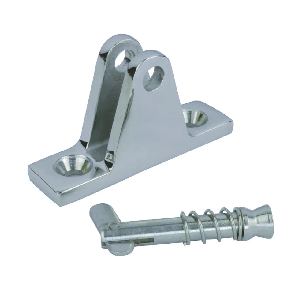 ZF-FBisagra cubierta montaje lateral acero inoxidable 316 60mm, 2 piezas