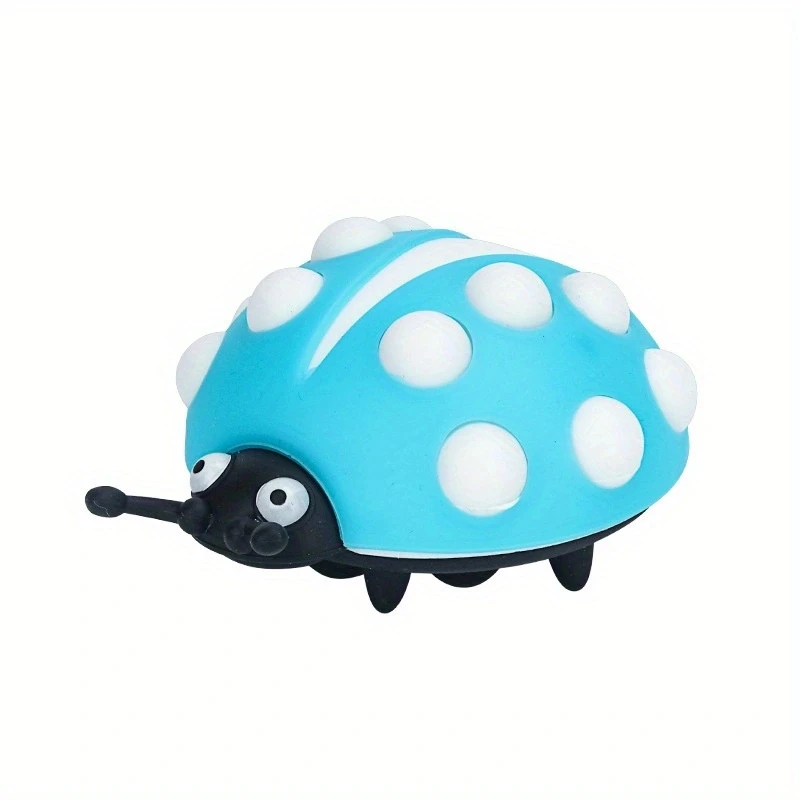 3D ladybug decompression toy, pressure bubble decompression ball, pinch ball decompression toy