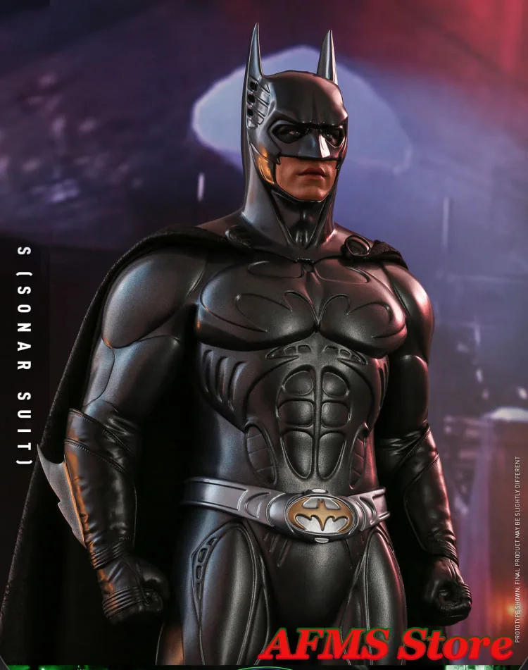 Original Hot Toys MMS593 1/6 Male Soldier Batman Forever Hero Sonar Suit 12Inch Full Set Action Figure Body Best Collection