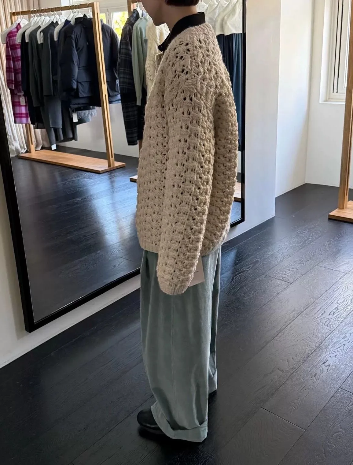 Retro Corduroy Loose Casual Pants Commute Sle Straight Leg Cotton Blend Women's Faion Autumn Winter New Arrival