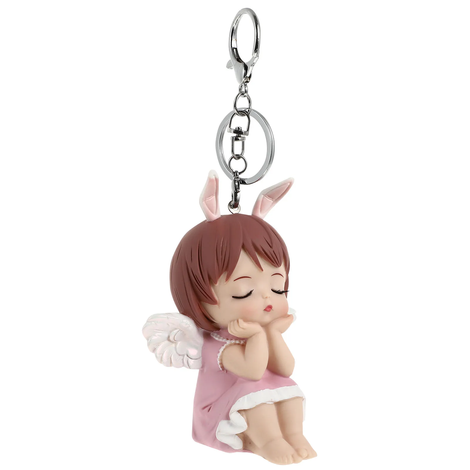 

Key Chain Pendant Cute Keychain Charm Bag Charms Baby Keyring Aluminum Alloy Holder Woman