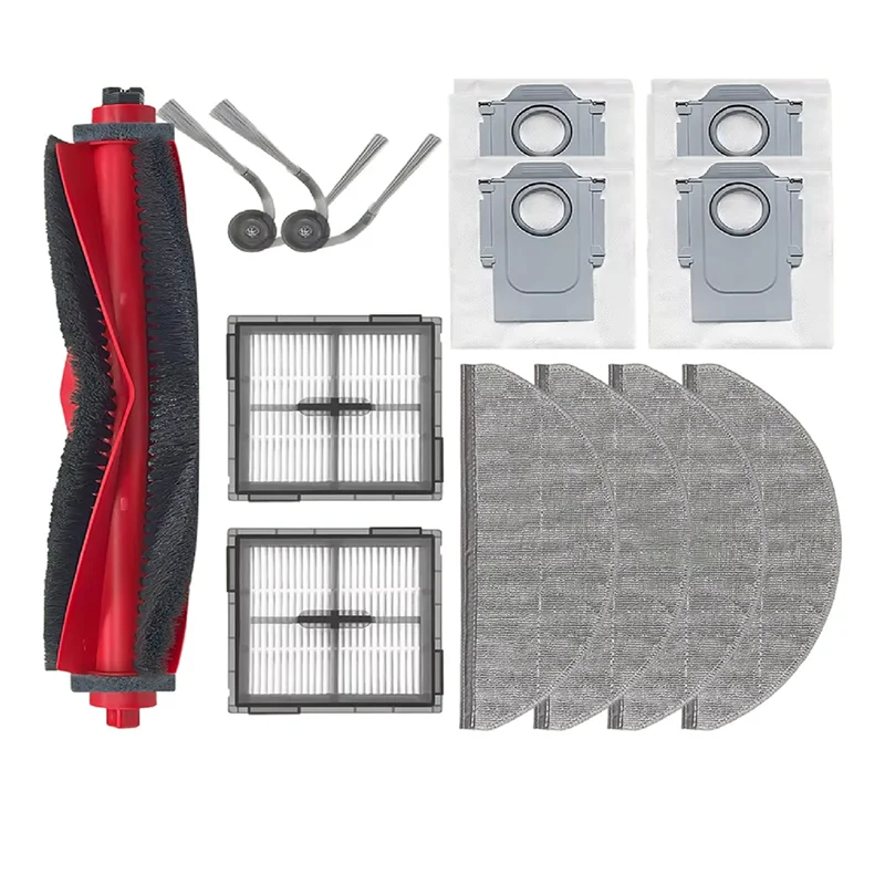 LITE-Roborock Q8 Max Pro/Q8 Max Pro+ /Q8/Q8/Q8+ 교체용 메인 사이드 브러시 걸레 천 필터 먼지 봉투 액세서리