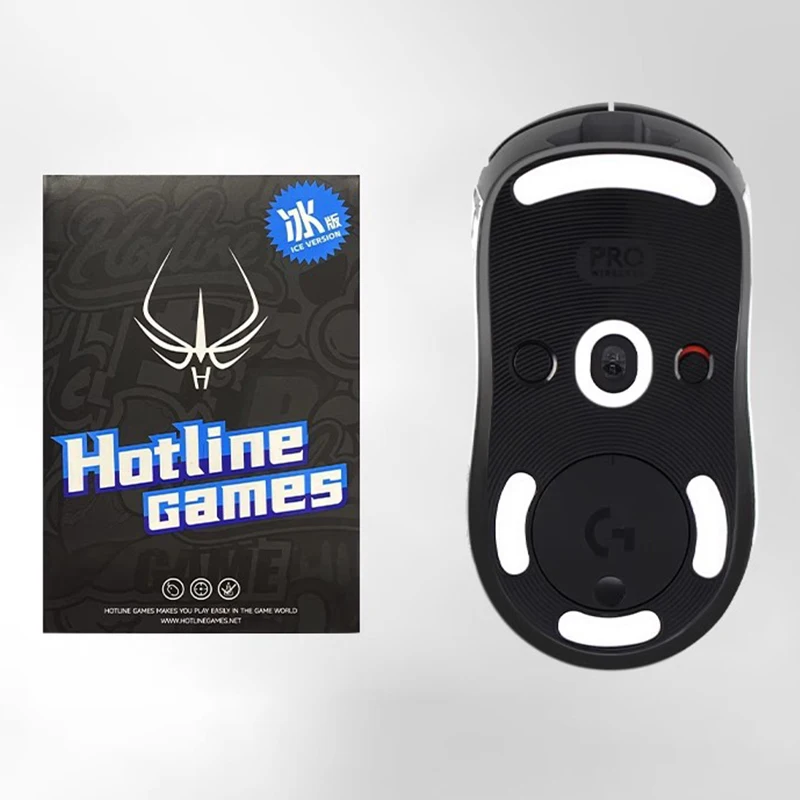 Hotline Game Mouse Skates ICE-versie Muisvoeten voor Logitch G PRO X Superlight GPX G PRO Draadloos GPW GPX2 Wit Afgeronde randen