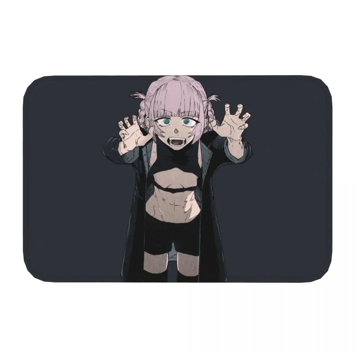 Call of The Night Anime Nazuna Nanakusa Non-Slip Carpet Wow Doormat Bedroom Kitchen Mat Entrance Door Decoration Rug