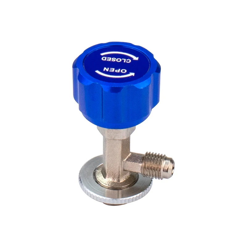 

M12 1/4'' R12 R22 R600a Кран для баллонов с хладагентом Дозирующий клапан Открывалка для газовых бутылок