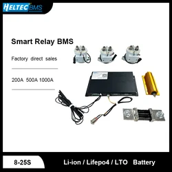 Heltec Smart Bms Relay 2A 5A  Active Balance BMS 8S-25S 200A 500A 1000A Lifepo4 Li-Ion Lto Battery Protection board Forklift BMS