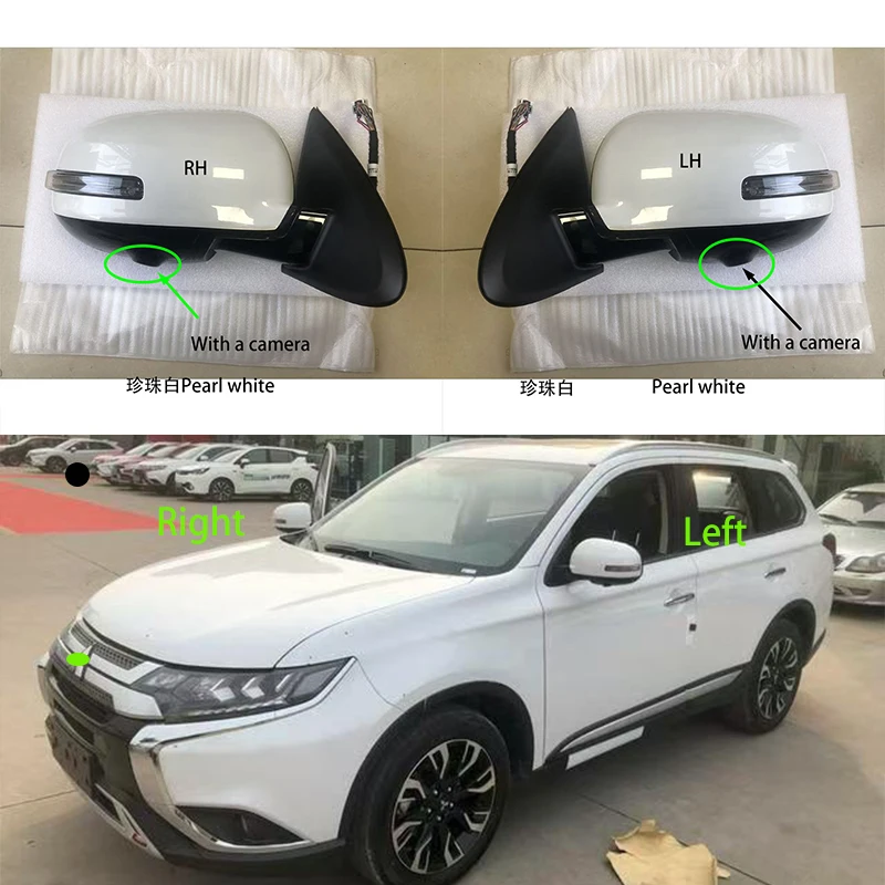 For Mitsubishi Outlander GF 2019-2021 Car Rearview Assembly Side