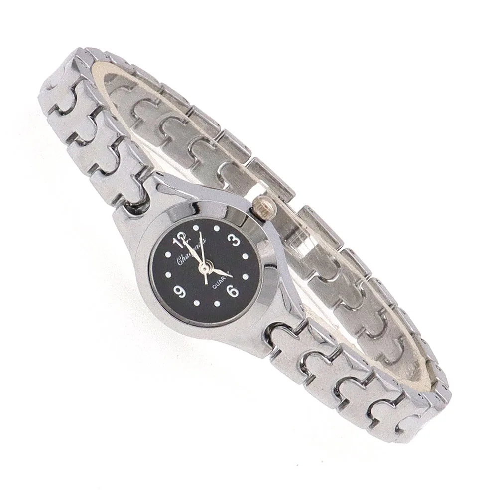 새로운 혼합 대량 10 pcs 귀여운 실버 레이디 여성 시계 소녀 석영 손목 시계 선물 인기있는 jb2t