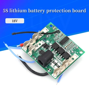 5S de 21V Makita estilo Li-bateria Placa de proteção com proteção de temperatura Placa de proteção de ferramenta universal