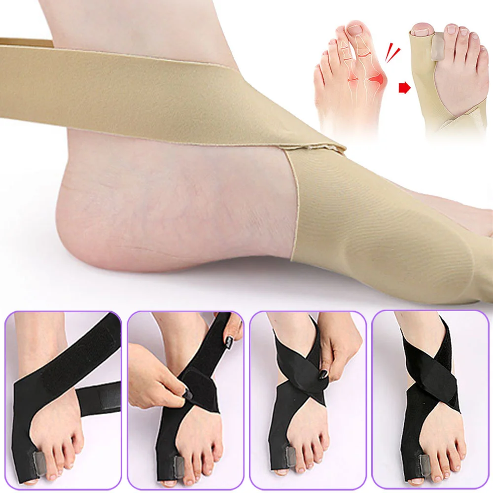 Toe Separator Bunion Corrector Splint Hallux Valgus Relief Tool Big Toe Fixer Foot Posture Support Lightweight Orthopedic Device