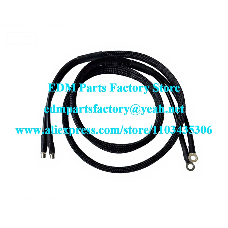 CUT E600 Lower arm electrode wire 381512129 L=1300mm connect lower chamber, Charmille s Lower head cable inlet wire 381.512.319