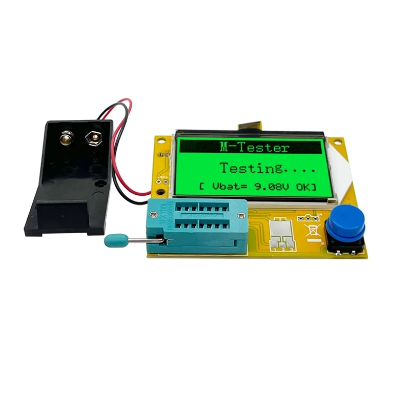 LCR-T4 다기능 트랜지스터 테스터, 캐패시터 저항 다이오드 트라이오드 사이리스터, 이중 다이오드 사이리스터 테스터