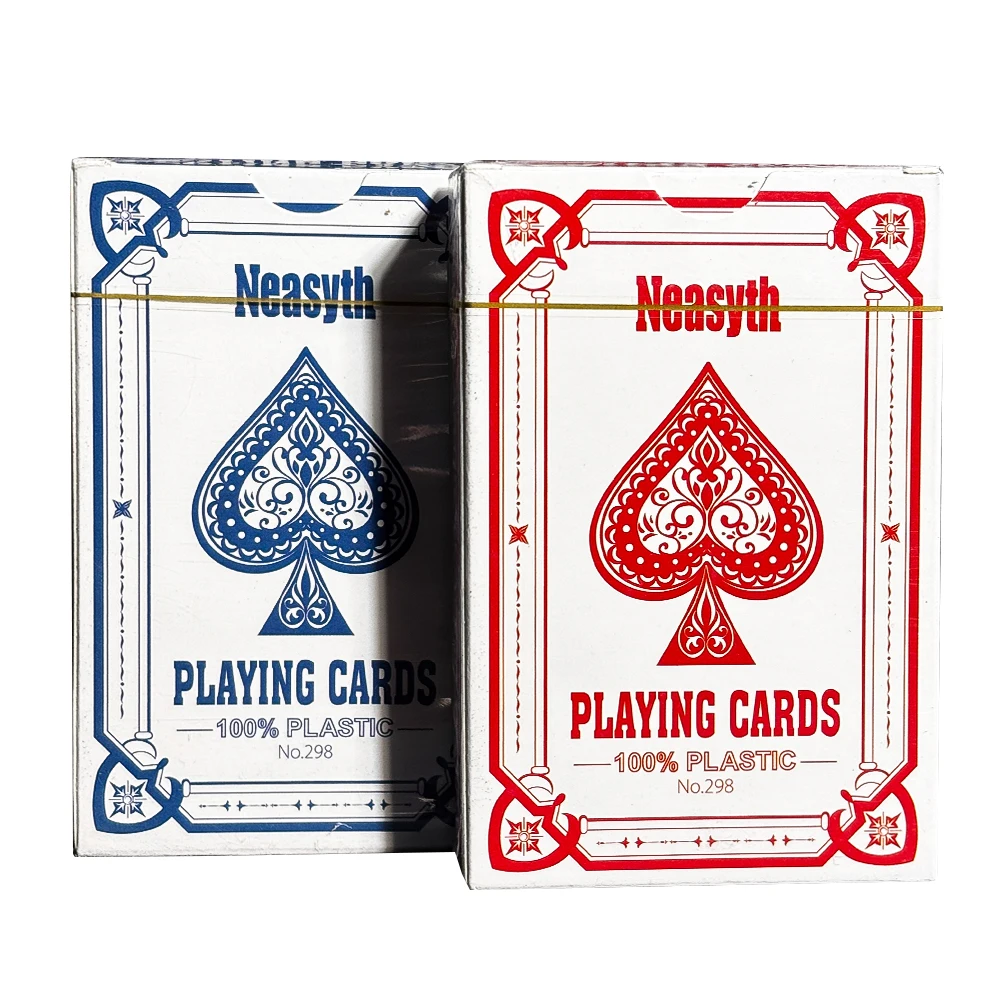 

Vintage Style Playing Cards PVC Waterproof Poker Cards 54PCS Standard Deck of Cards for Games Parties and Gifts