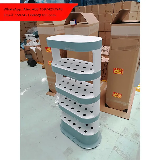 2023 Low Price 3-tier Hydroponic Growing Containers Can Customize For Restaurant Or Food Shop