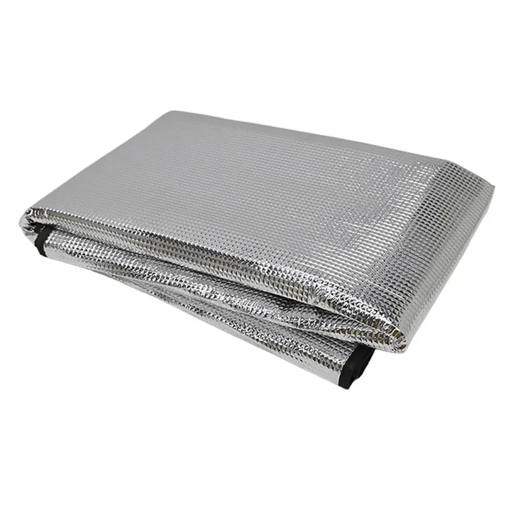 Aluminum Foil Air Conditioner Outdoor Unit Cover Energy Saving Waterproof Insulation Film For AC Cooling System Protection 71x33