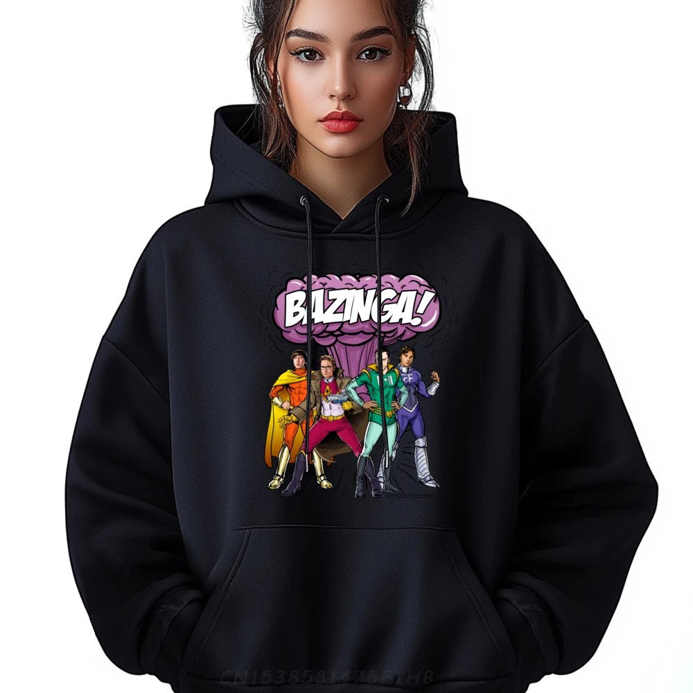 

Atomic Bazinga Discount Design Hoodies Crew Neck Printed Long Sleeve Sweatshirt For Male Graphic Clothes For Man