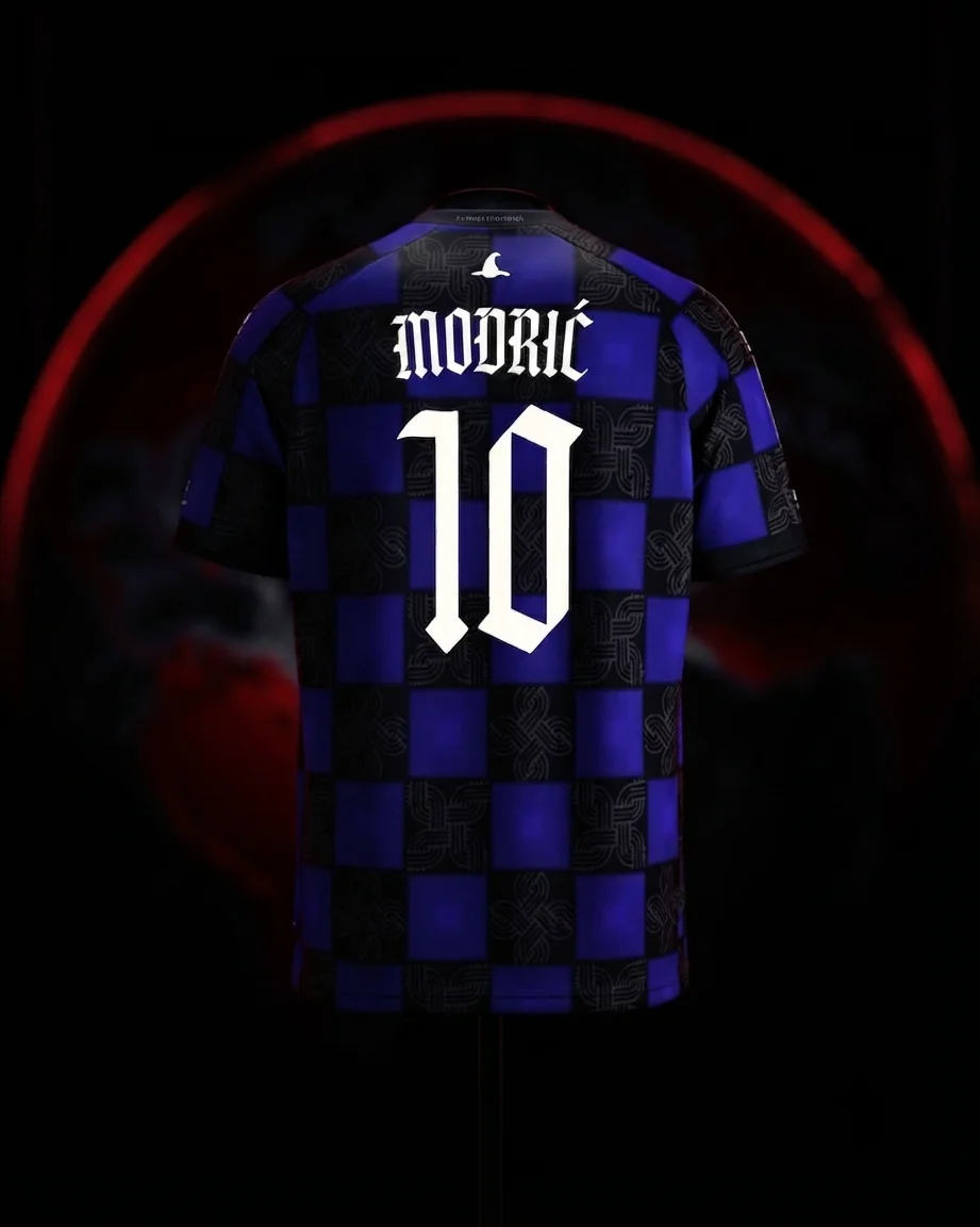 2026 New Modrić #10 Posljednji Ples Croatia Heritage Football Jersey Men's Woman's Breathable Quick-dry Y2k Fan O-Neck T-Shirt view 2
