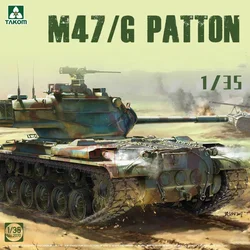 TAKOM Assembled Tank Model Kit 2070 M47/G Barton Medium Tank 1/35