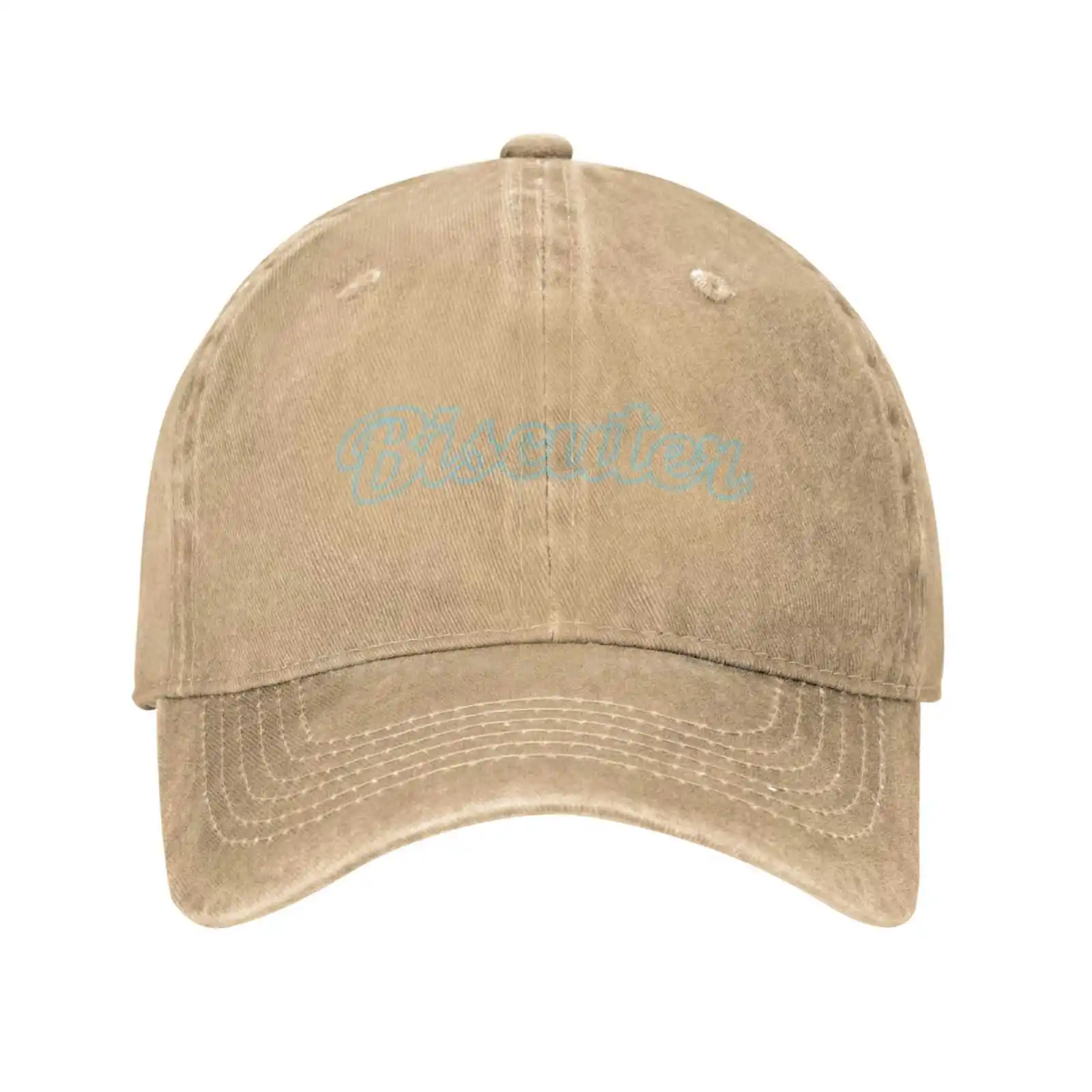 

Biscuter Logo Print Graphic Casual Denim cap Knitted hat Baseball cap
