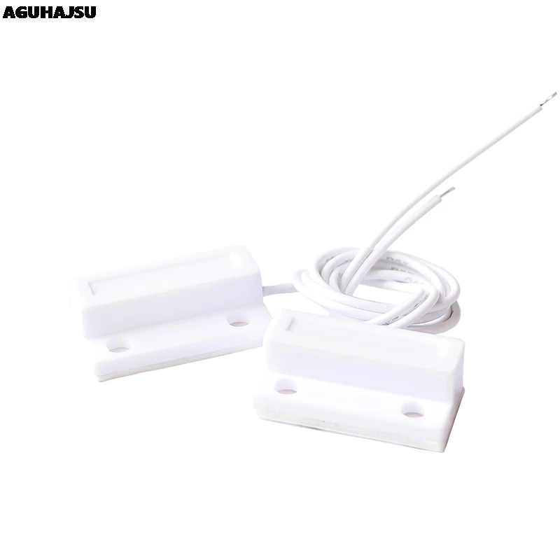MC-38 mc38 sensor de janela de porta com fio 30mm alongar aleatoriamente interruptor magnético sistema de alarme doméstico para arduino