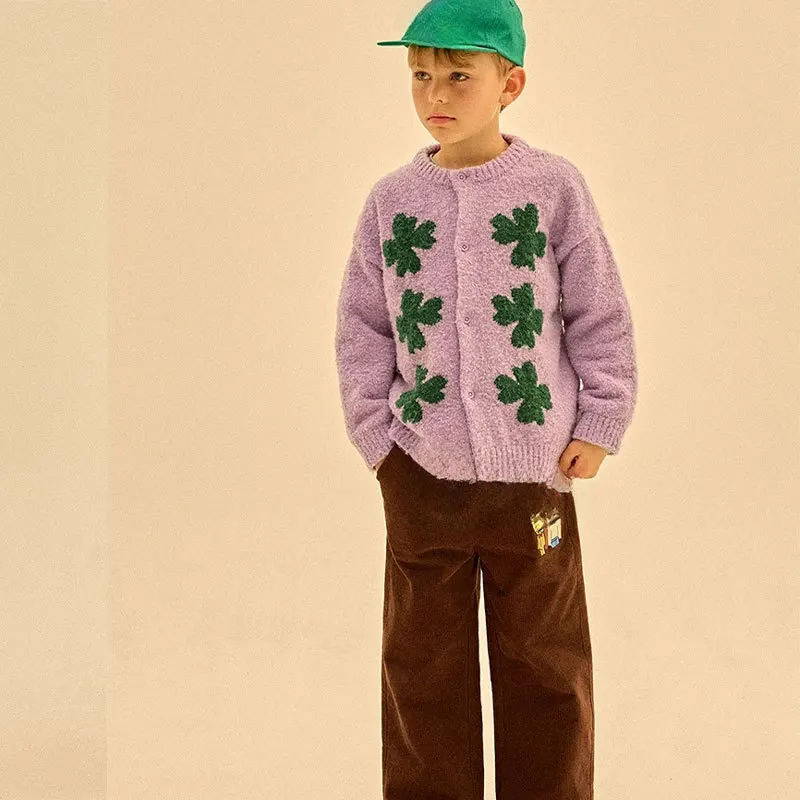 

Fall/Winter 2025 New Sweaters Soft Boys' and Women's Pullovers Knits Baby Autumn Fashionable Tops