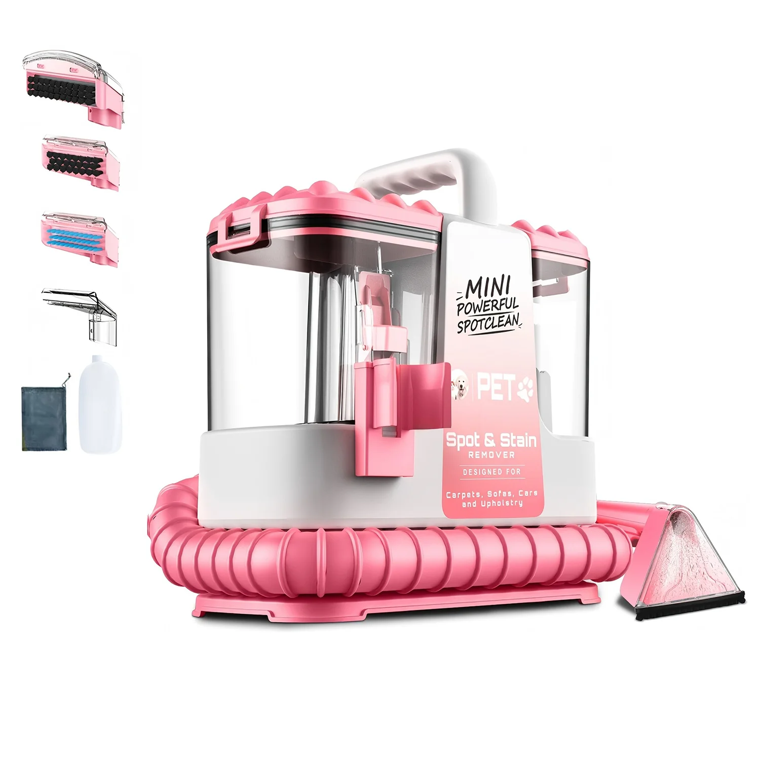 Pet Hair Remover Brush - Mocna maszyna do czyszczenia dywanów 32KPa