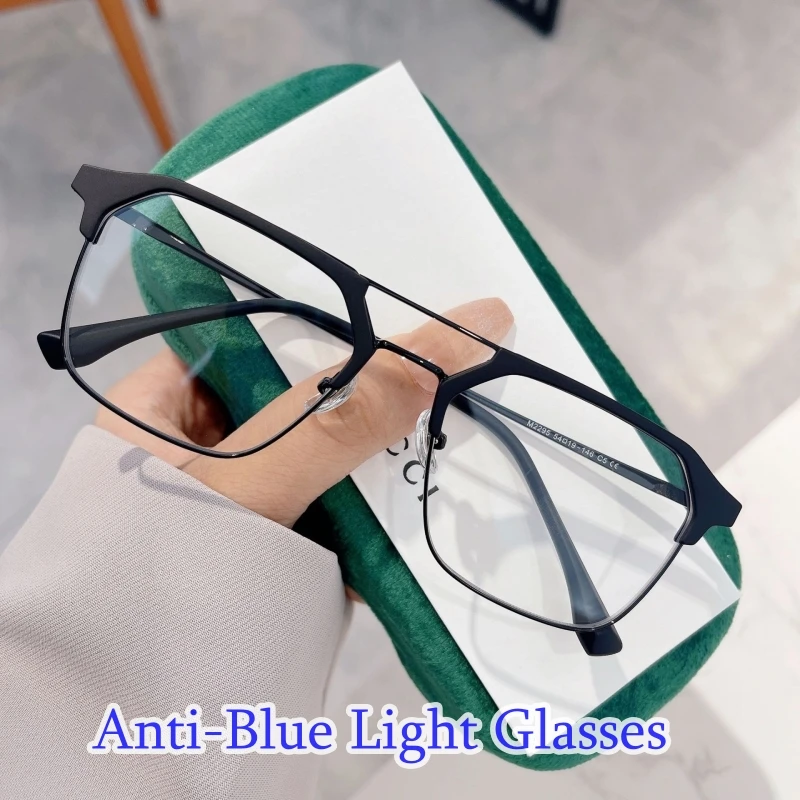

Square Frame Women Men's Business Eyeglasses Blue Light Blocking Eye Protection Computer Glasses Ultra Light Unisex Eyewear
