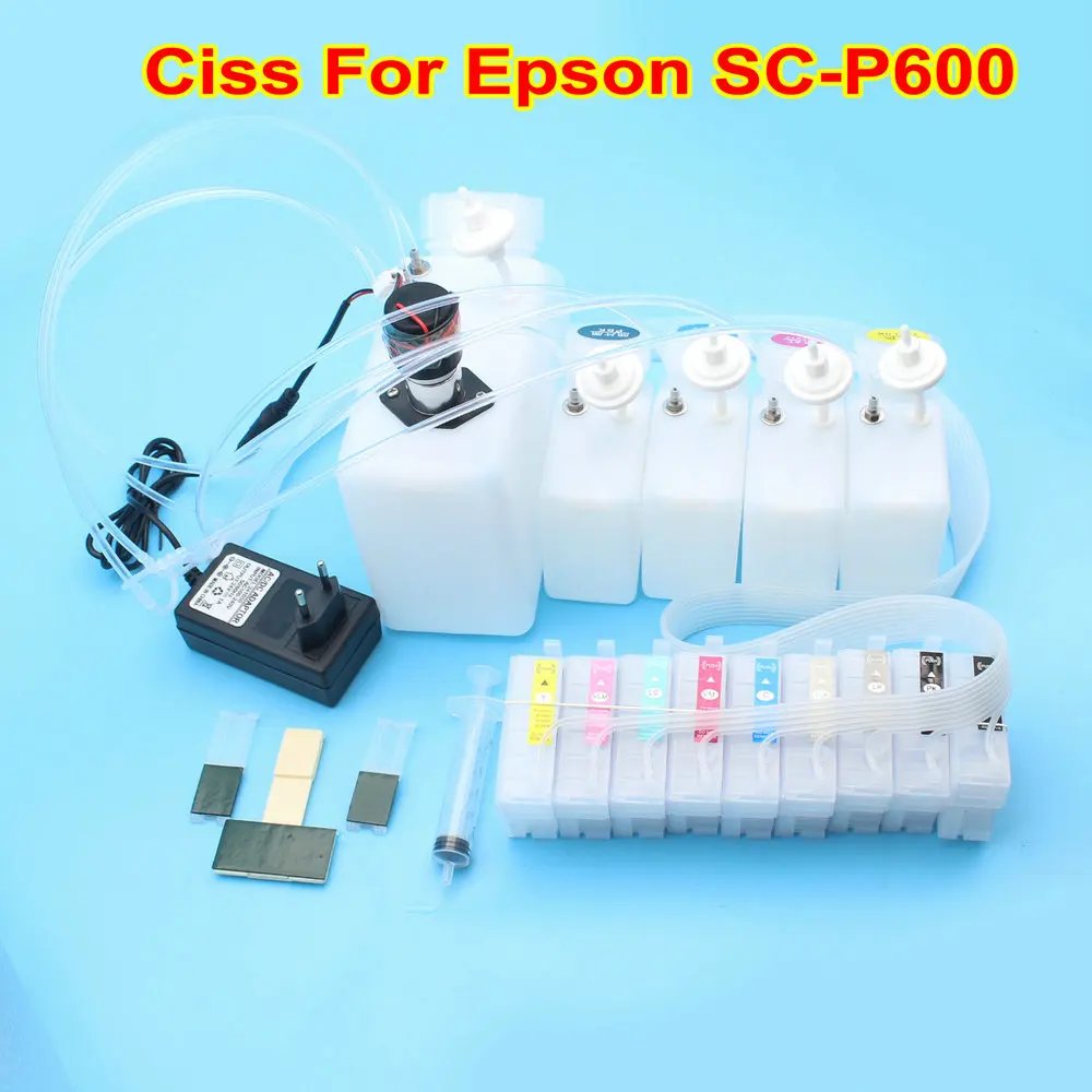 

DTF Ink Supply System P600 For Epson Sure Color P600 Ink Tank Tool DTF Continuous Ink Tank With Mixer Rip Dongle Cadlink Program