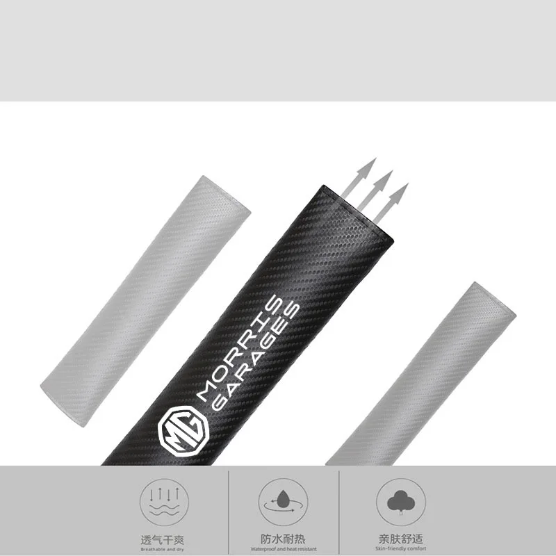 

2Pcs for MG MORRIS GARAGES ZS GS MG3 MG5 MG6 MG7 Carbon Fiber Car Leather Seat Belt Covers Styling Interior Car Accessories