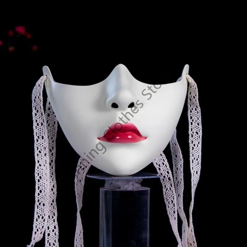 M68a Masquerade Mask Mechanical Wing Half Face Mask Halloween Mask Mechanisch Masker voor vrouwen Men Halloween Masquerade