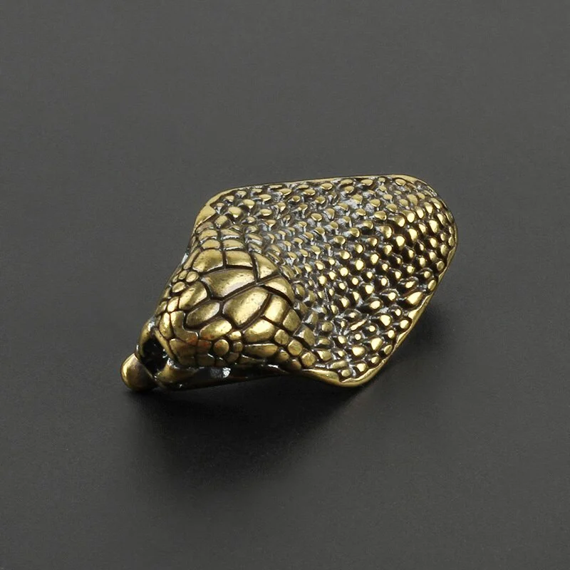 

Змеиный зажим для поясного ремня, латунный зажим для денег, маленький инструмент для улицы, EDC змеиная пряжка для ремня из белой меди