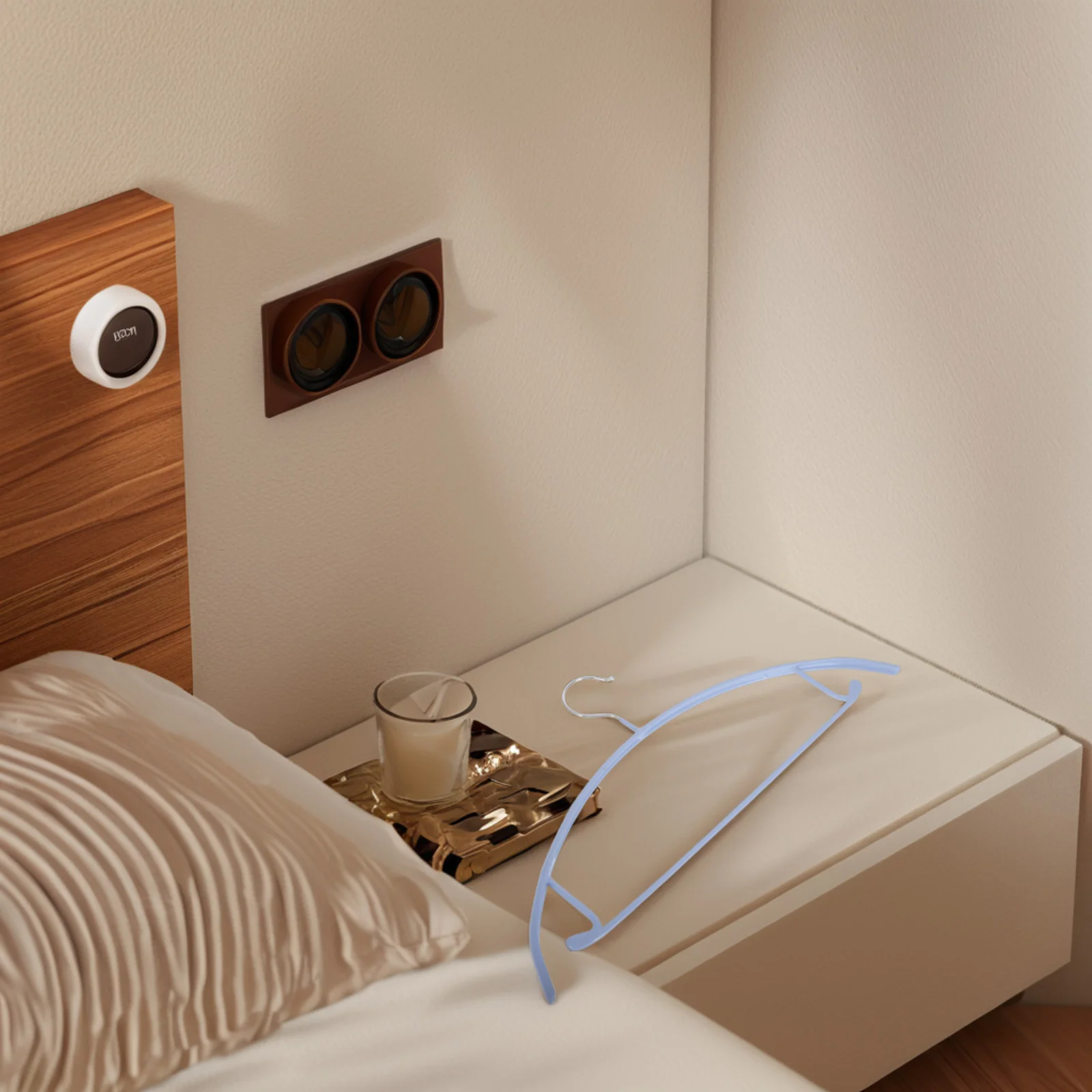 

10pcs Pvc Clothes Hanger Stainless Steel Skidproof 8Kg Load Capacity For Coats Sweaters Down Jackets Closet Storage Home