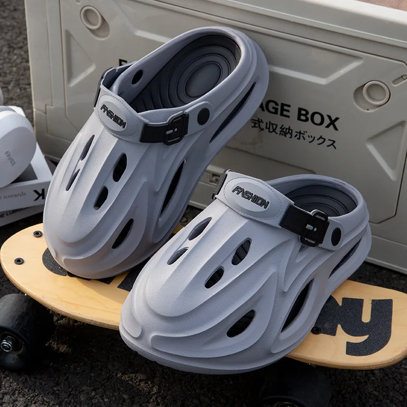 

Men's new thick-soled shoes, summer outdoor wear, height-increasing, wear-resistant, non-slip, breathable, sports beach shoes