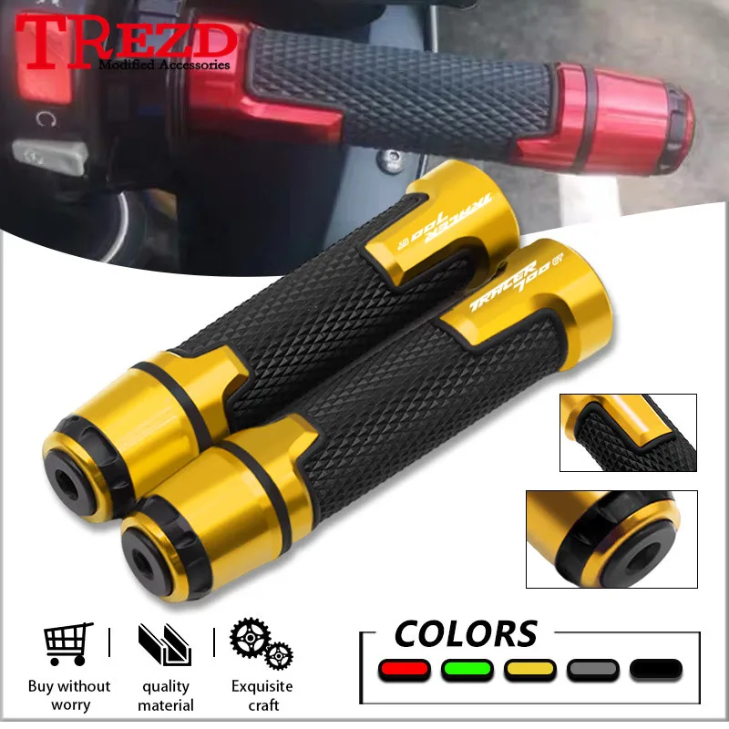 

New For YAMAHA TRACER Tracer700GT Tracer900GT 7/8"22mm Motorcycle CNC Anti-Slip Universal Handlebar Grip tracer700gt tracer900gt