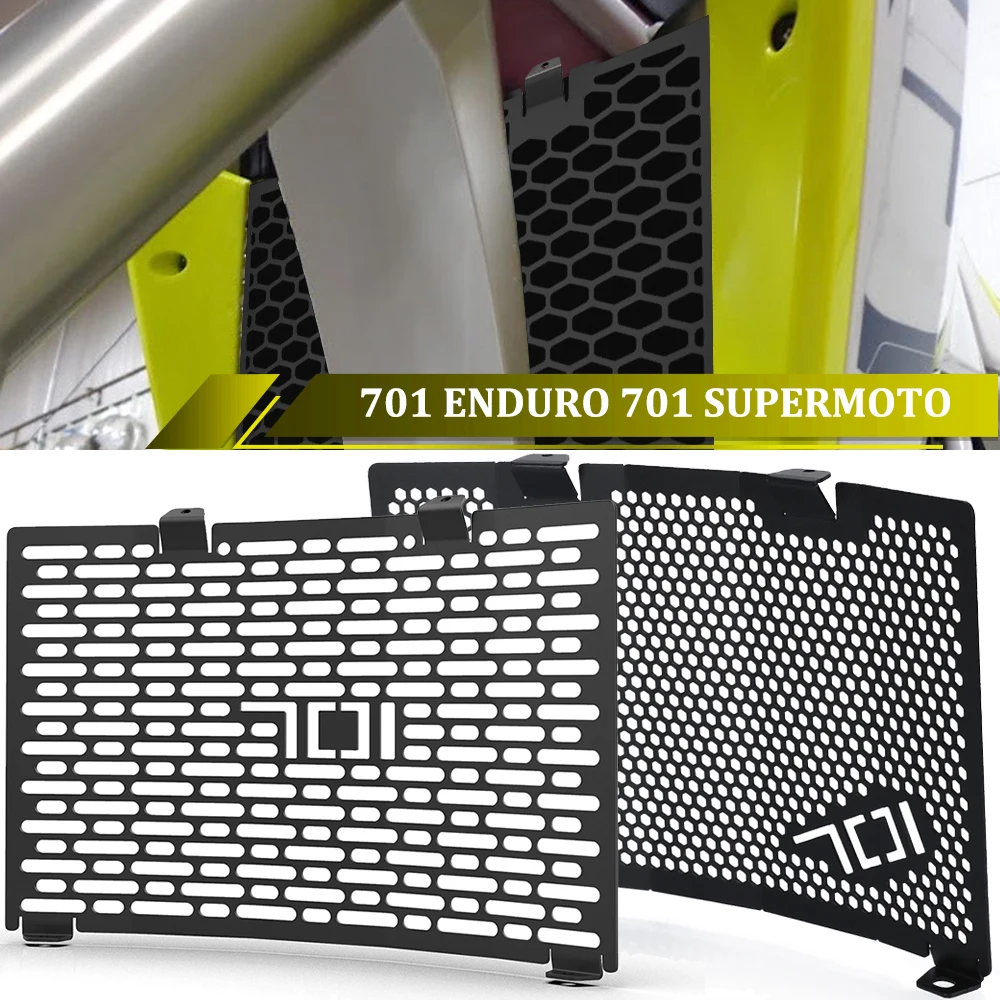 

For Husqvarna 701 Enduro 701 Supermoto 2016-2024 2023 2022 2021 2020 Motorcycle Radiator Grille Guard Protector Cover 701Enduro