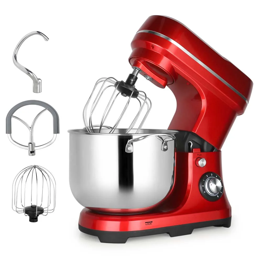 

Custom Home Appliance Household 5L 1300W Stand Dough Food Cake Mixer
