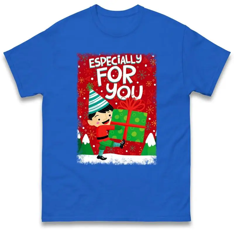 

Child Christmas Presents Holiday T Shirt Especially For You New Year Xmas