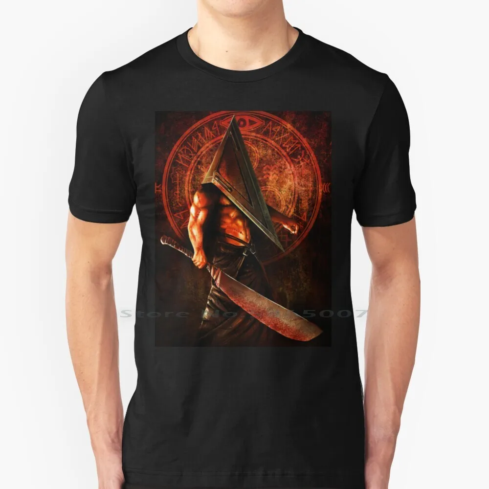 Silent Hill Pyramid Head Artwork One T Shirt Cotton 6XL Silent Hill Artwork Silent Hill Duve Silent Hill Tapastry Silent Hill