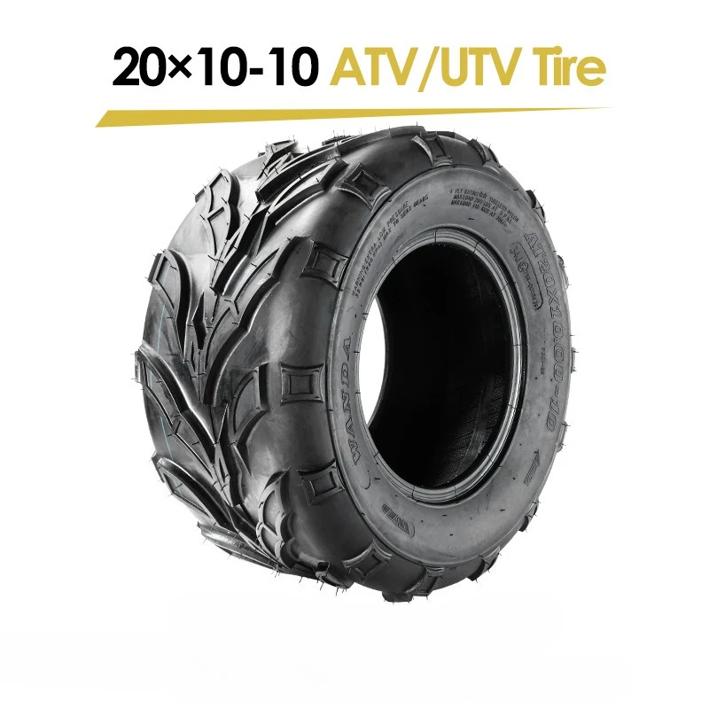 

20x10-10 All Terrain Tyres Vacuum Tire 10 Inch Tubeless Tires for Dune Buggy UTV Four-Seater Go Kart Off-Road Use