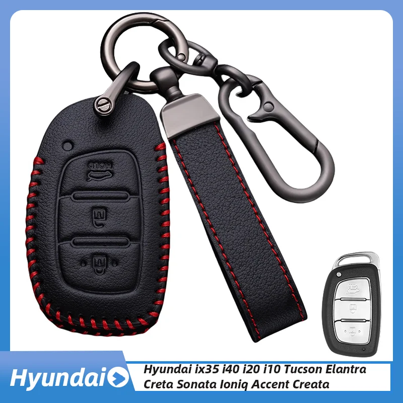 

Car Remote Key Case Cover Shell Fob For Hyundai Tucson Santa Fe Rena Sonata Elantra Creta Ix35 Ix45 I10 I30 I40 Accessories
