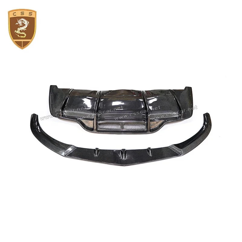 

PSM Style Dry Carbon Fiber Body Kit For Mercedes Benz C Class C63 W205 Front Lip Rear Diffuser Spoiler