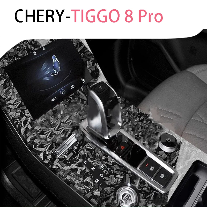 For Chery Tiggo  8 Pro 2020 2023 central control gear shift panel decorative stickers Interior supplies accesorios para auto