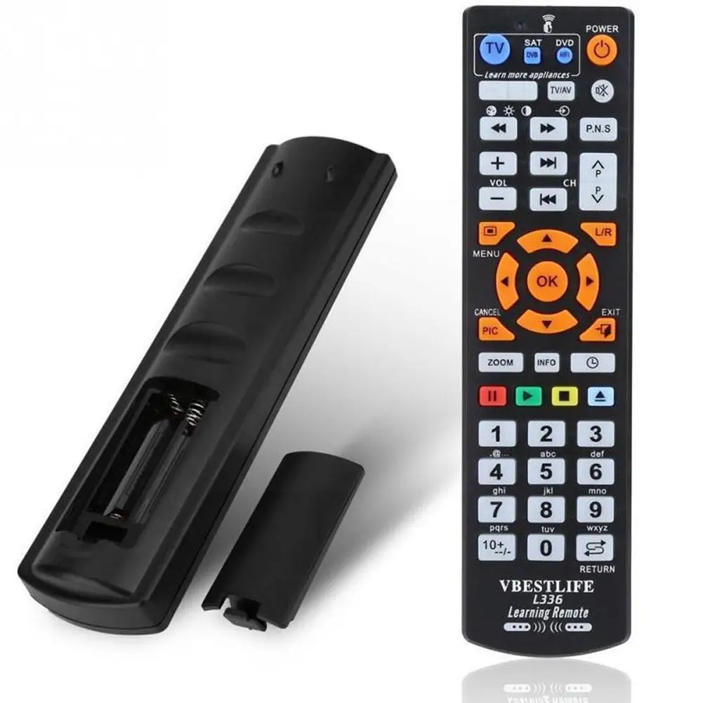 Universal IR L336 TV Remote Control 42-key Learning Smart Remote Control For TV CBL DVD SAT STB DVB HIFI TV BOX VCR STR-T